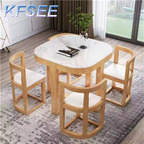 250usd with 4 chair Love Europe Kfsee Dining Table Set
