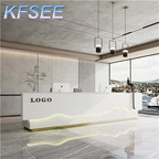 500usd 180cm length ins Beauty Salon Europe Kfsee Reception Table