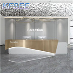 450usd 180cm length ins Beauty Salon Ins Honey Kfsee Reception Table