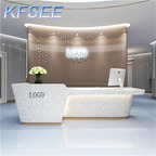 500usd 180cm length ins Salon Europe Kfsee Reception Table