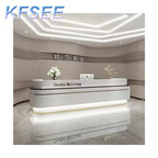 400usd 180cm length Designer Kfsee Reception Desk Table