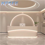 400usd 180cm length Office Kfsee Reception Table Desk