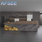 600usd 160cm length Industrial Minshuku Kfsee Reception Table
