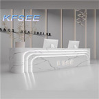 400usd 160cm length ins Minshuku Super Fashion Kfsee Reception Table