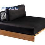 600usd Pool Side Kfsee Rattan Furniture Lounge Chair