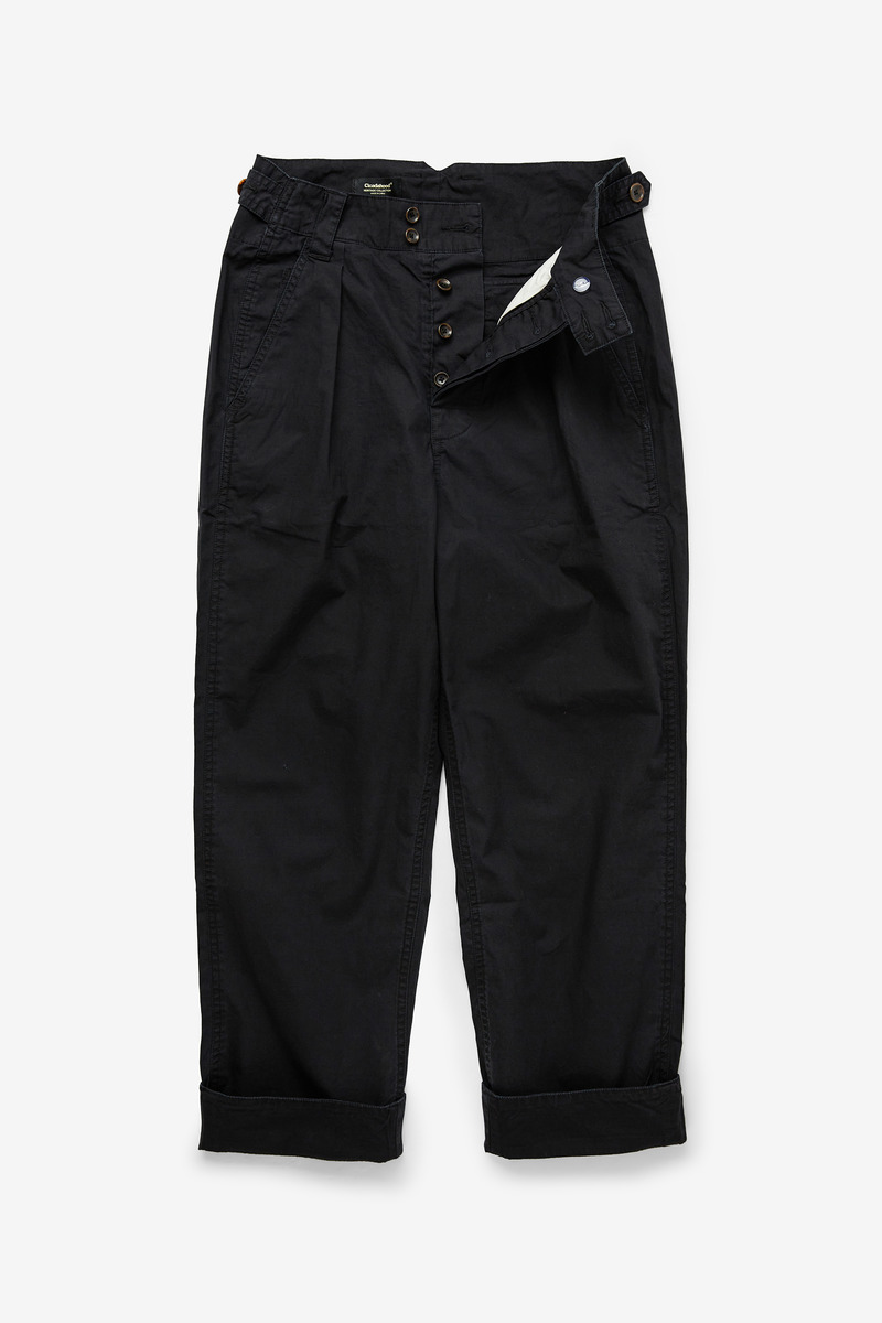 Japanese High-density Cotton French Cuffed Work Trousers,unisex