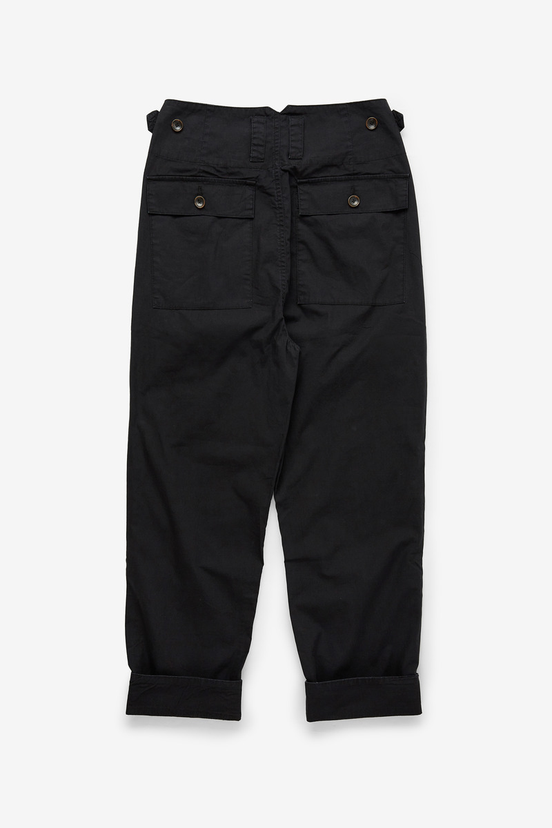 Japanese High-density Cotton French Cuffed Work Trousers,unisex-2