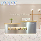 300usd 150cm length Need Kfsee Beauty Reception Table