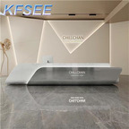 400usd 180cm length Need Kfsee Beauty Reception Table