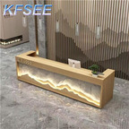 350usd 150cm length Simple KFsee Cashier Reception Table