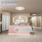 350usd 160cm length Simple KFsee Cashier Reception Table