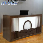 250usd 120cm length Traditional Kfsee Cashier Reception Table