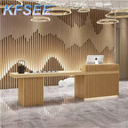 300usd 160cm length Traditional Kfsee Cashier Reception Table
