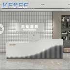 250usd 120cm length Luxury Office Kfsee Reception Table Desk
