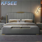 500usd 180*200cm Castle Kfsee ins Master Bedroom Bed