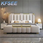 500usd 180*200cm Castle Kfsee ins Master Bedroom Bed