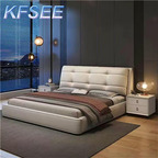 500usd 180*200cm Castle Kfsee ins Master Bedroom Bed