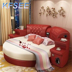 500usd Hotel Round Shape Kfsee Children Bedroom Bed