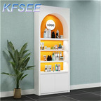 250usd 100*30*220cm ins Beauty Kfsee Salon Display Shelf