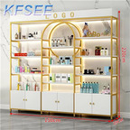 250usd 150*29*220cm ins For Beauty Kfsee Salon Display Shelf