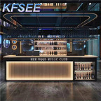 250usd 100cm length Beauty Kfsee Reception Cashier Counter