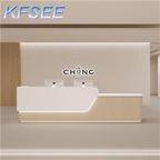 250usd 100cm length Beauty Kfsee Reception Cashier Counter