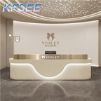 250usd 100cm length Beauty Kfsee Reception Cashier Counter