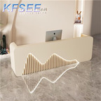 250USD 100cm length Beauty Salon Kfsee Reception Table