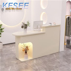 250usd 100cm length Deserve Luxury Kfsee Reception Table Desk