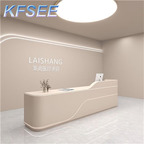 250usd Beauty 100cm length Wow Kfsee Reception Desk Table