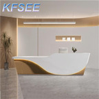 250usd Beauty 100cm length Wow Kfsee Reception Desk Table