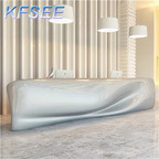 900usd 180cm length Cashier Kfsee Reception Table Desk