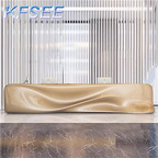 900usd 180cm length Cashier Kfsee Reception Table Desk