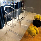 300usd 140*60*75cm Transparent Minshuku Kfsee Luxury Office Table