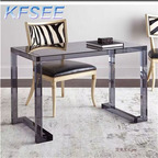 400usd 140*60*75cm Transparent Minshuku Kfsee Office Table