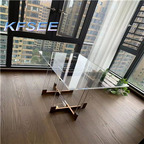 400usd 140*60*75cm Transparent Minshuku Kfsee Office Table