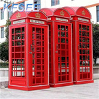 300usd 220cm height Romantic Future Kfsee Telephone Booth