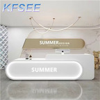 350usd 160cm length Beauty Kfsee Reception Counter Cashier