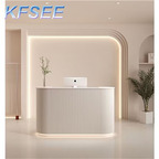 250usd 120cm length Luxury Beauty Kfsee Reception Counter Cashier