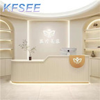 350usd 150cm length Simple Beauty Kfsee Reception Counter Cashier