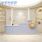 350usd 150cm length Simple Beauty Kfsee Reception Counter Cashier