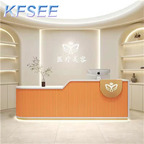 350usd 150cm length Simple Beauty Kfsee Reception Counter Cashier