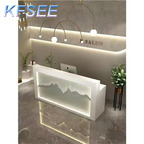 300usd 120cm length Office Kfsee Reception For Beauty Salon