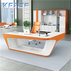 550usd 160cm length ins Luxury Kfsee Office Table Desk