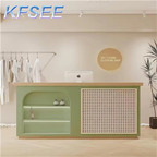 300usd 120cm length Simple Life Kfsee Reception Desk Cashier