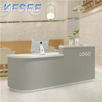 300usd 150cm length Beauty Cashier ins Kfsee Reception Desk