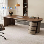 500usd 140cm length Fashion Super Boss Kfsee Office Table