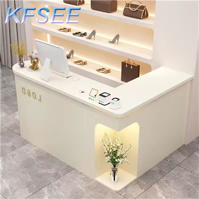 150usd 120cm length Beautiful Kfsee Reception Desk Cashier