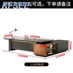 500usd 220cm length Fantastic Office Boss Kfsee Office Table