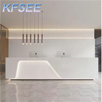 400usd 150cm length Beauty Kfsee Reception Table Desk